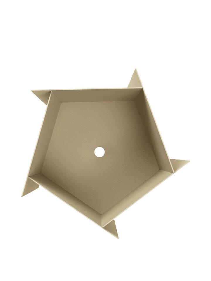 Fragma Pflanzgefäss in Kaschmir präsentiert im Onlineshop von KAQTU Design AG. Pflanzentopf Outdoor ist von Ferm Living