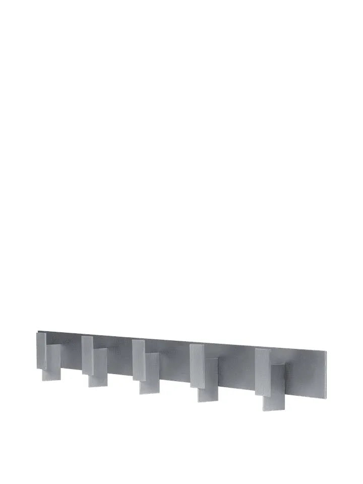 Lager Kleiderständer in Aluminium präsentiert im Onlineshop von KAQTU Design AG. Kleiderständer ist von Ferm Living