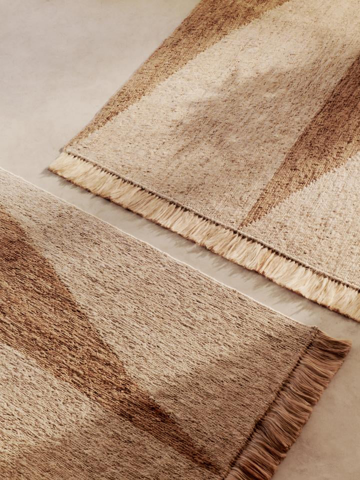 Studie Matte 50 x 70  in Natürlich/Cremeweiss präsentiert im Onlineshop von KAQTU Design AG. Teppich ist von Ferm Living