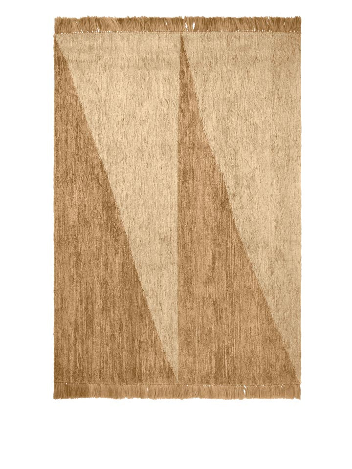 Studie Teppich 200 x 300  in Natürlich/Cremeweiss präsentiert im Onlineshop von KAQTU Design AG. Teppich ist von Ferm Living