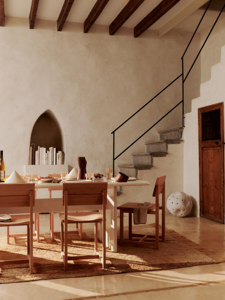 Studie Teppich 200 x 300  in Natürlich/Cremeweiss präsentiert im Onlineshop von KAQTU Design AG. Teppich ist von Ferm Living