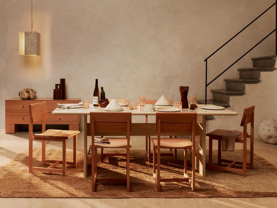 Studie Teppich 200 x 300  in Natürlich/Cremeweiss präsentiert im Onlineshop von KAQTU Design AG. Teppich ist von Ferm Living