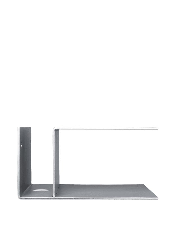Lager Nachttisch in Aluminium präsentiert im Onlineshop von KAQTU Design AG. Beistelltisch ist von Ferm Living