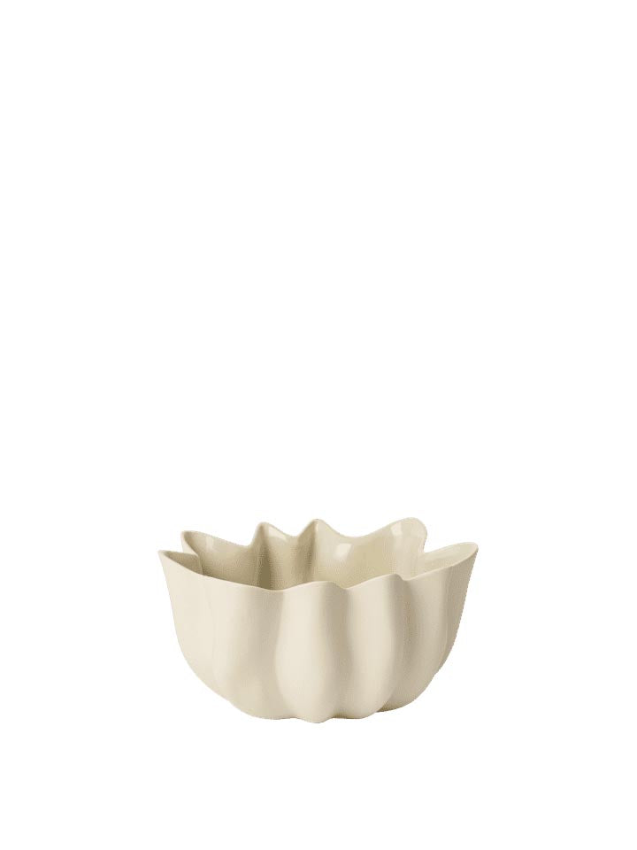 Nium Schale Ø22  in Cremeweiss präsentiert im Onlineshop von KAQTU Design AG. Schale ist von Ferm Living