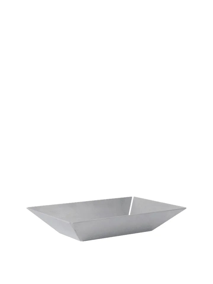 Press High Schale in Aluminium präsentiert im Onlineshop von KAQTU Design AG. Schale ist von Ferm Living