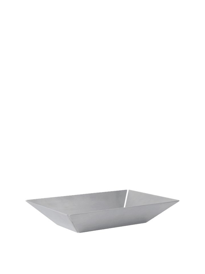 Press High Schale in Aluminium präsentiert im Onlineshop von KAQTU Design AG. Schale ist von Ferm Living