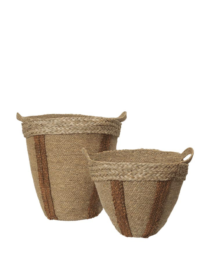 Mar Geflochtene Körbe Set aus 2