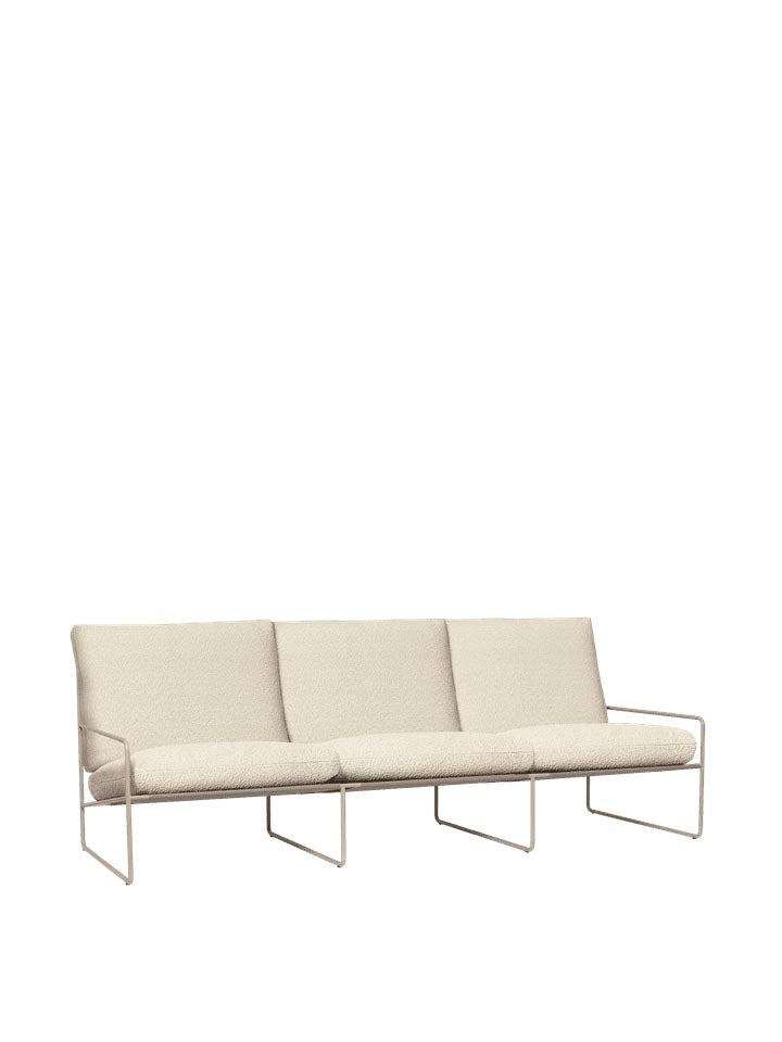 Desert 3-Sitzer in Kaschmir/Off-weiss präsentiert im Onlineshop von KAQTU Design AG. Lounge Sofa ist von Ferm Living