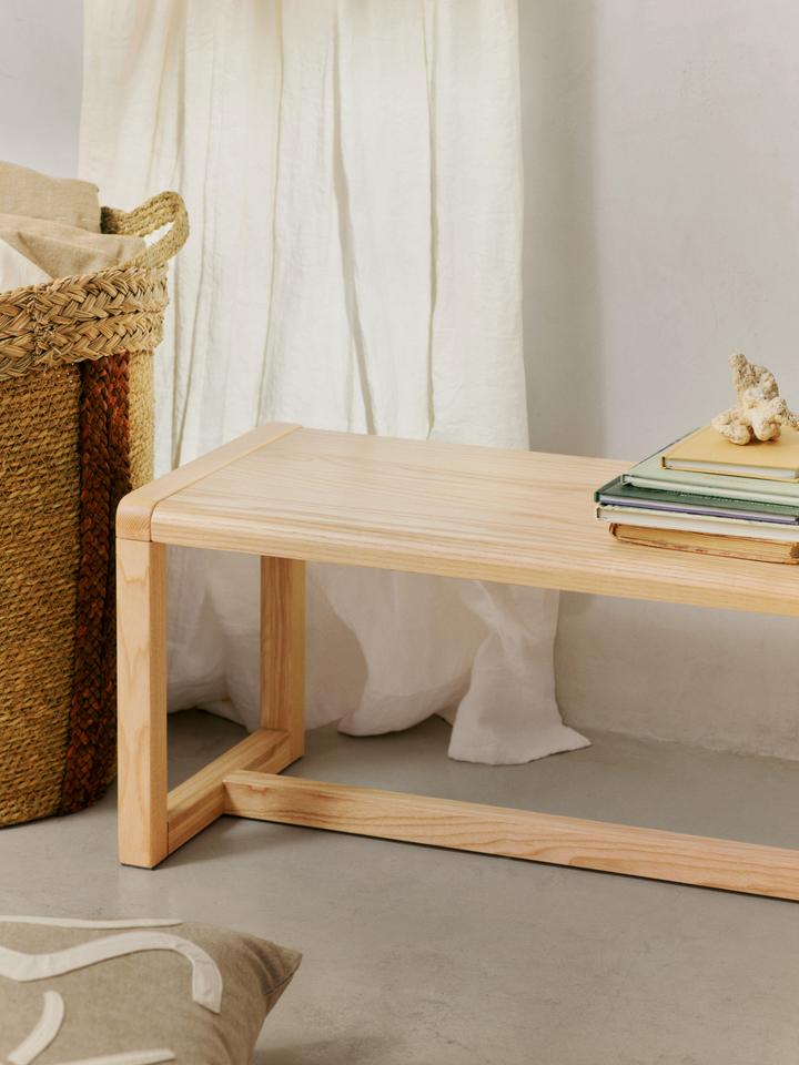 Little Architect Bank in Asche präsentiert im Onlineshop von KAQTU Design AG. Sitzbank ist von Ferm Living