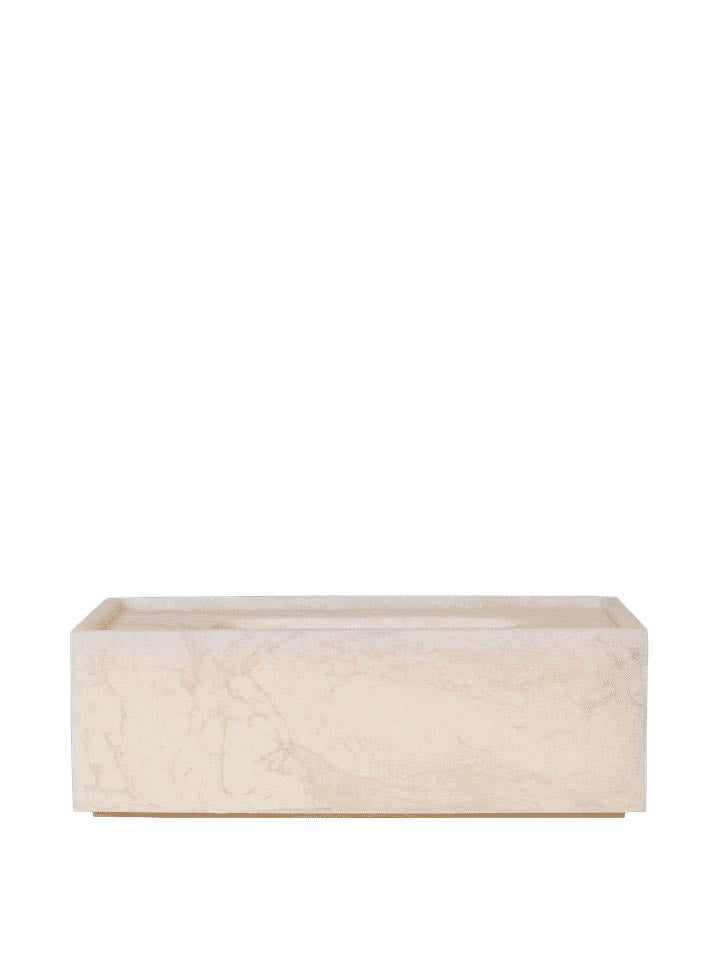 Mist Taschentuchbox in Pearl präsentiert im Onlineshop von KAQTU Design AG. Badzubehör ist von Ferm Living