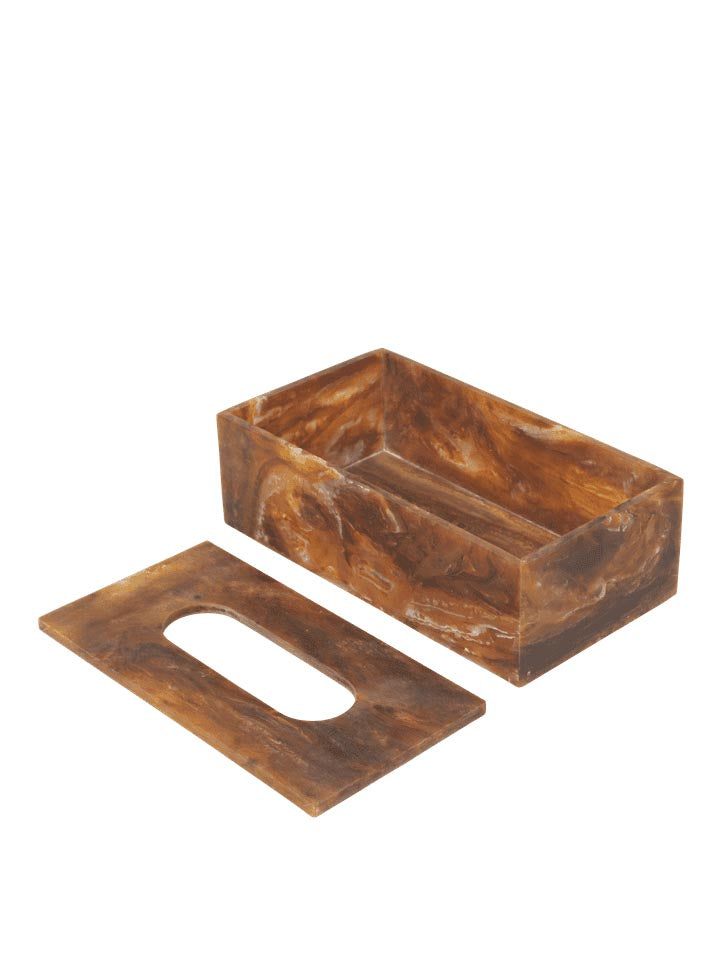 Mist Taschentuchbox in Sugar Kelp präsentiert im Onlineshop von KAQTU Design AG. Badzubehör ist von Ferm Living