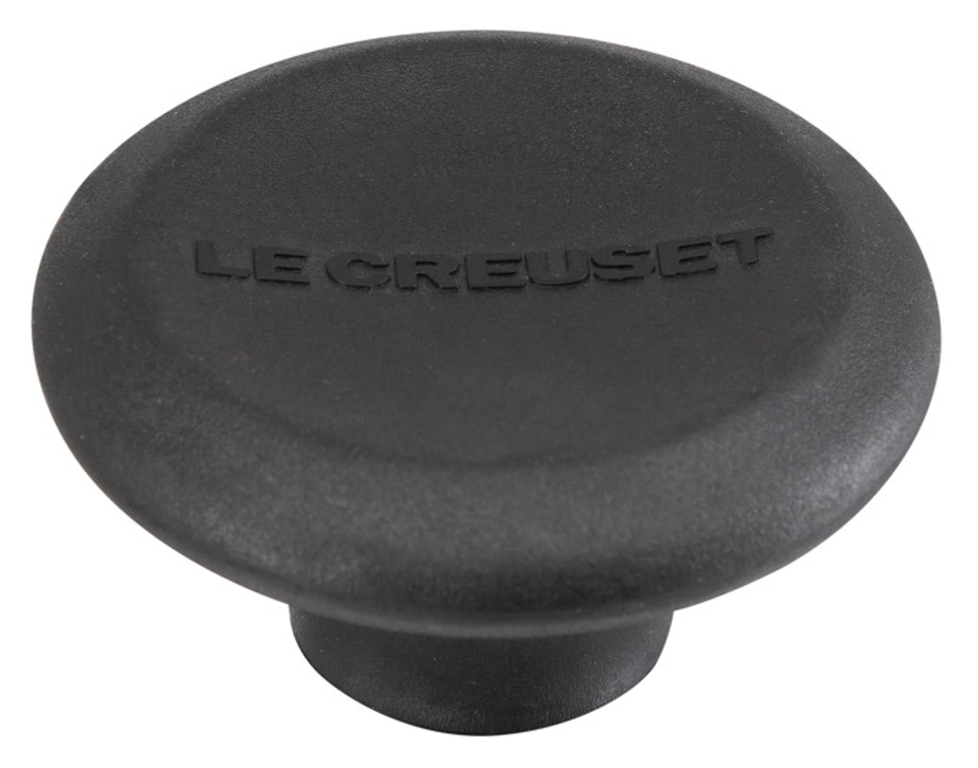 LE CREUSET Deckelknopf schwarz ø 47 mm in  präsentiert im Onlineshop von KAQTU Design AG. Küchenhelfer ist von LE CREUSET