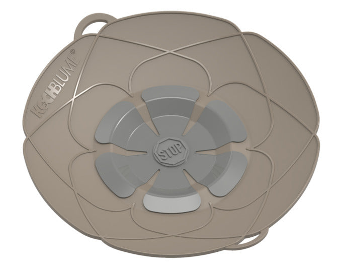 KOCHBLUME Deckel L ø 29 cm taupe in  präsentiert im Onlineshop von KAQTU Design AG. Topf ist von KOCHBLUME