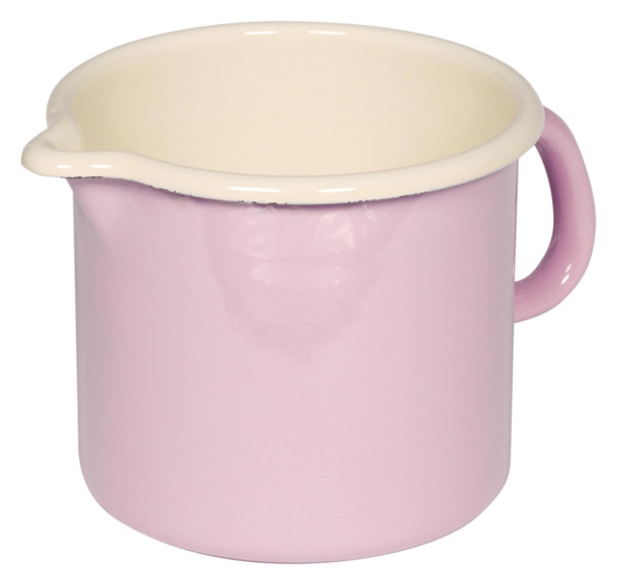 RIESS Schnabeltopf Pastell rosa 1.00 l ø 12 cm in  präsentiert im Onlineshop von KAQTU Design AG. Kanne ist von RIESS