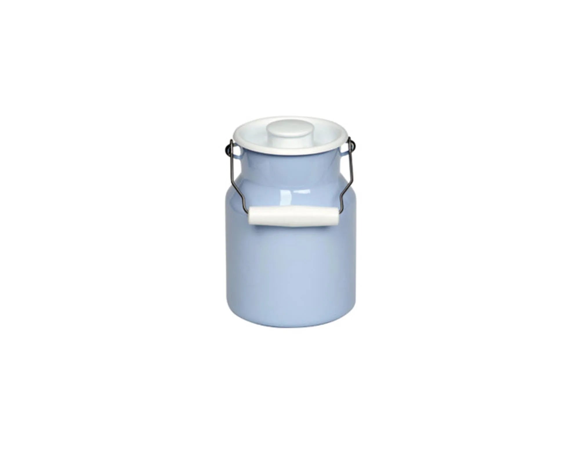 RIESS 1.5 l Milchkanne mit Deckel, ideal für frische Milch.