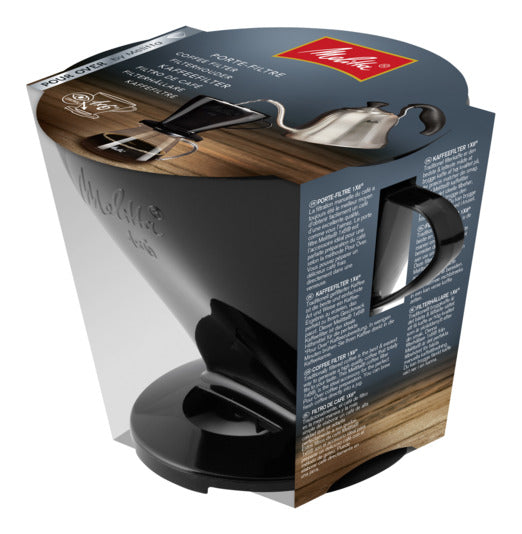 MELITTA Kaffeefilter Kunststoff 1x6 schwarz in  präsentiert im Onlineshop von KAQTU Design AG. Haushaltshilfen ist von MELITTA