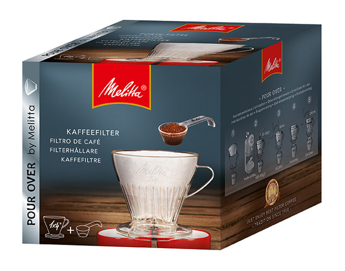 MELITTA Kaffeefilter Kunststoff 1x4 transparent in  präsentiert im Onlineshop von KAQTU Design AG. Haushaltshilfen ist von MELITTA