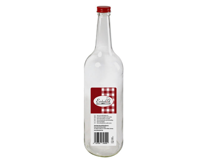 Glasflasche Schraubverschluss 700 ml in  präsentiert im Onlineshop von KAQTU Design AG. Flasche ist von EINKOCHWELT