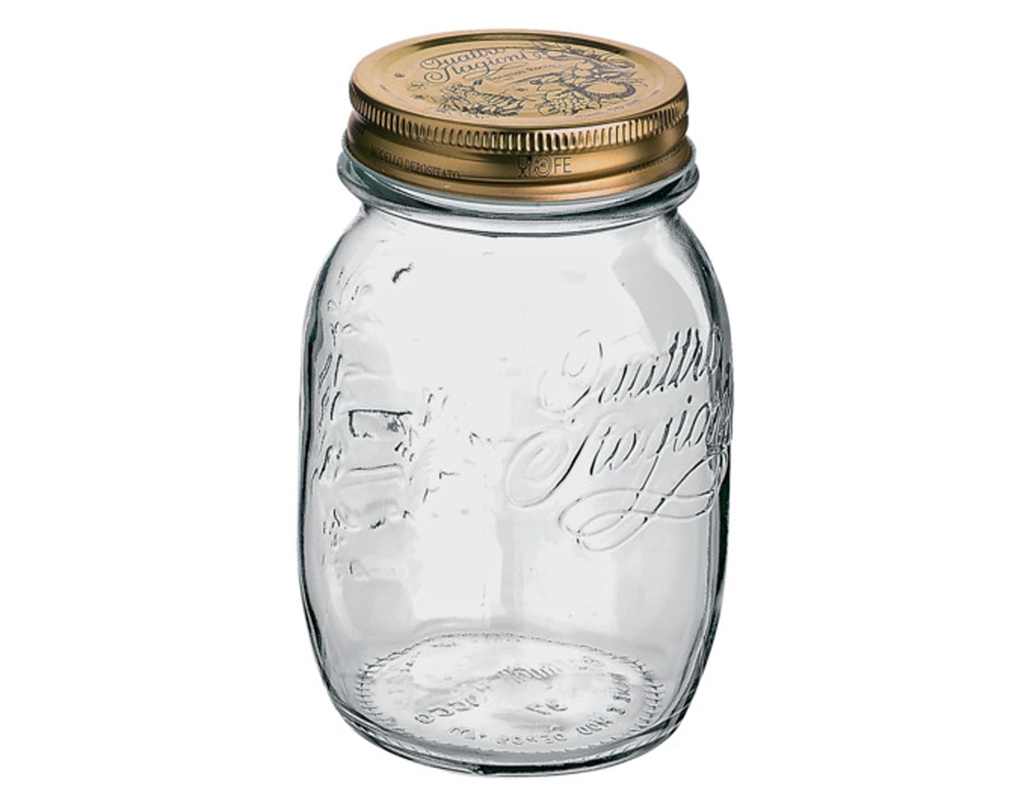 EINKOCHWELT Pot de conserve Quattro Stagioni 1000 ml