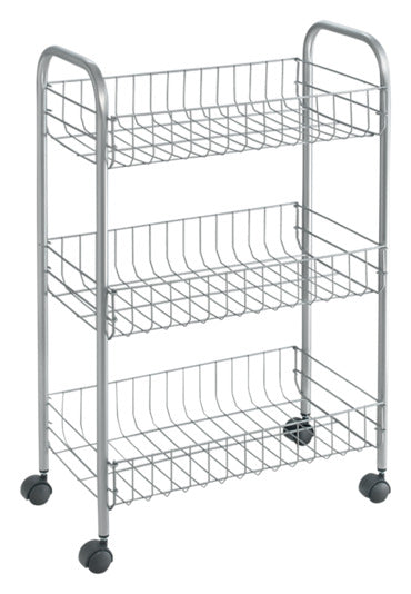 METALTEX Allzweckwagen Lugano schilber in  präsentiert im Onlineshop von KAQTU Design AG. Servierwagen ist von METALTEX