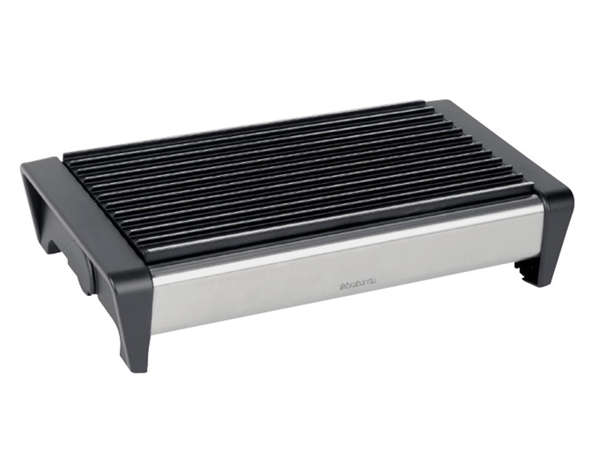 BRABANTIA Plattenwärmer matt steel 2-flammig