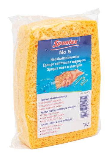 SPONTEX Schwamm 13.5x9x3.5 cm in  präsentiert im Onlineshop von KAQTU Design AG. Haushaltshilfen ist von SPONTEX