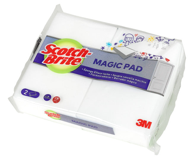 SCOTCH-BRITE Flecken-Radierer Magic Pad 2 Stk. in  präsentiert im Onlineshop von KAQTU Design AG. Haushaltshilfen ist von SCOTCH-BRITE