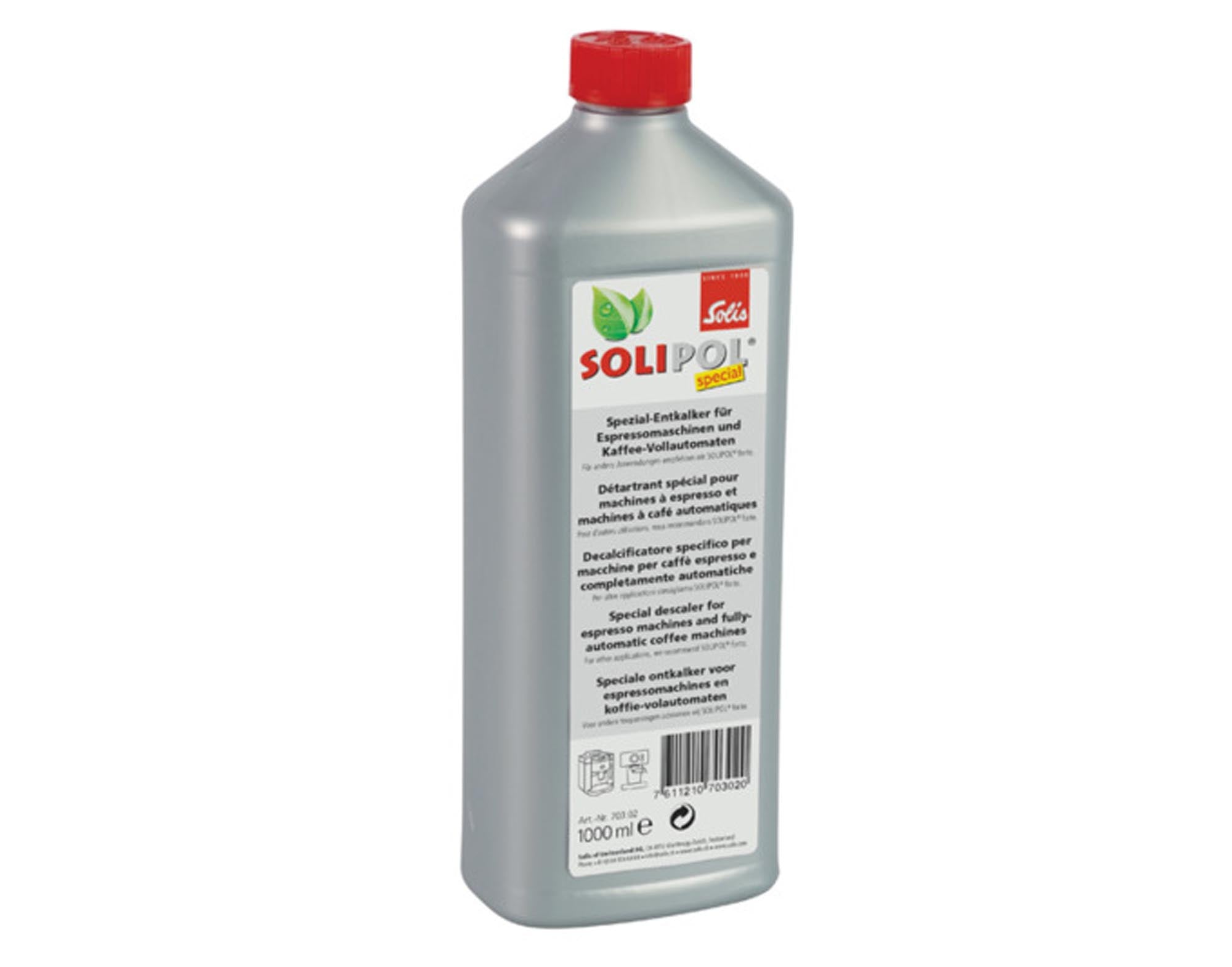 SOLIS Entkalker Solipol Special 1 l in  präsentiert im Onlineshop von KAQTU Design AG. Reinigungsmittel ist von SOLIS