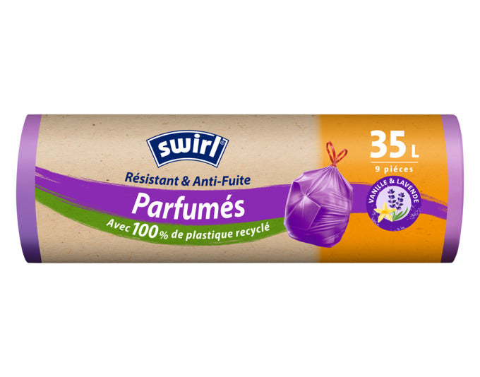 SWIRL Abfallsäcke Vanille Lavendel 35