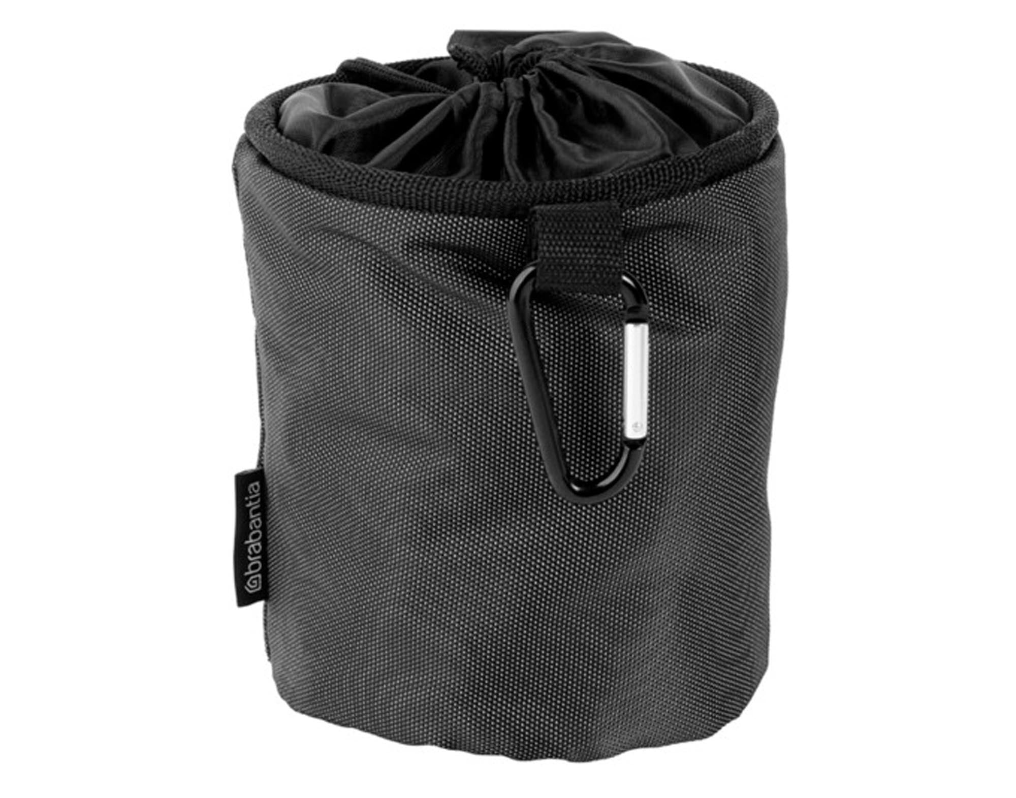 BRABANTIA Wäscheklammersack Premium schwarz in  präsentiert im Onlineshop von KAQTU Design AG. Wäschekorb ist von BRABANTIA