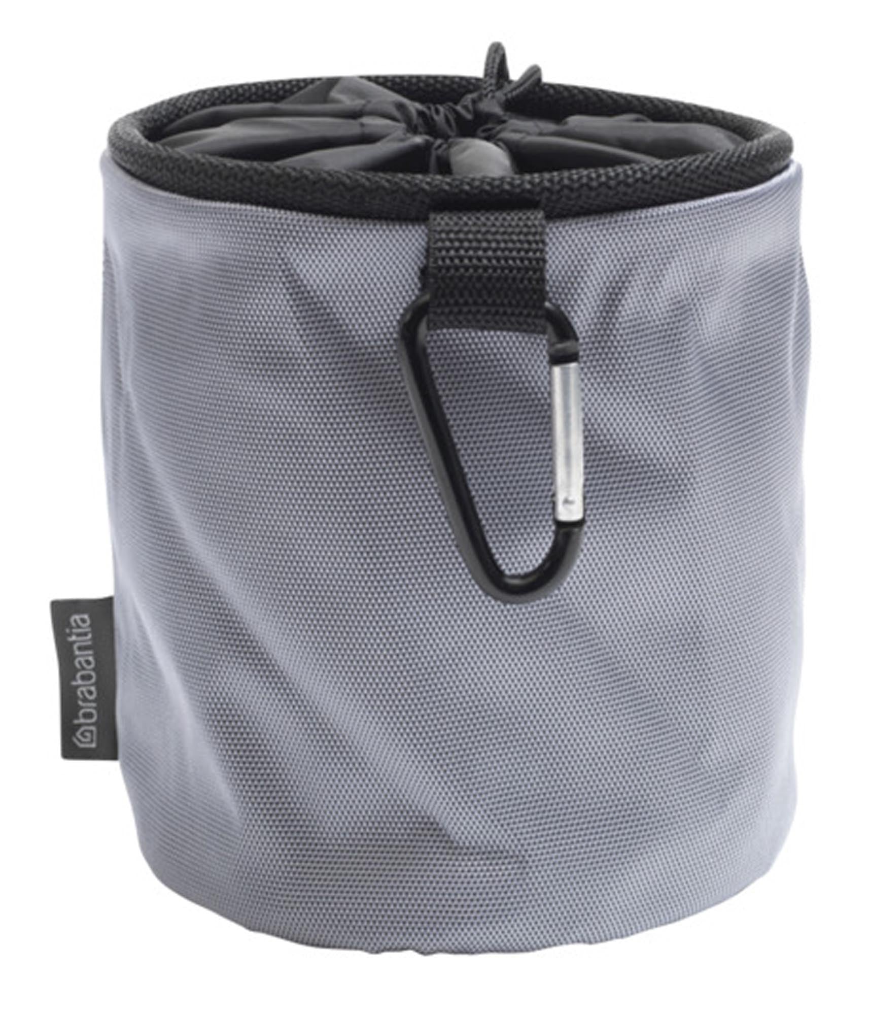 Praktischer BRABANTIA Wäscheklammersack in Premium-Qualität, farblich sortiert, ideal zur Aufbewahrung von Wäscheklammern.