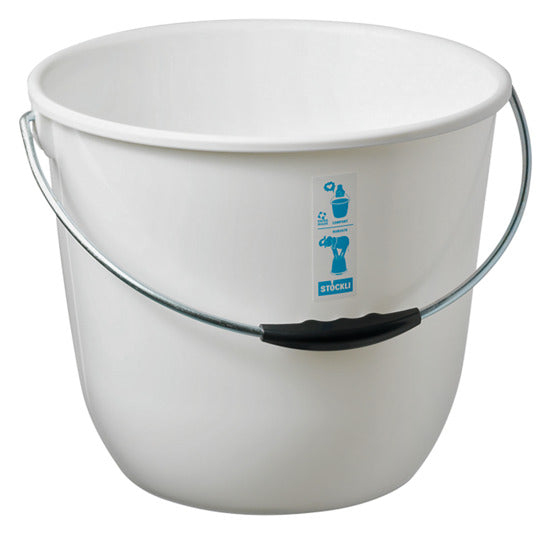 STÖCKLI Eimer weiss 15 l in  präsentiert im Onlineshop von KAQTU Design AG. Haushaltshilfen ist von STÖCKLI