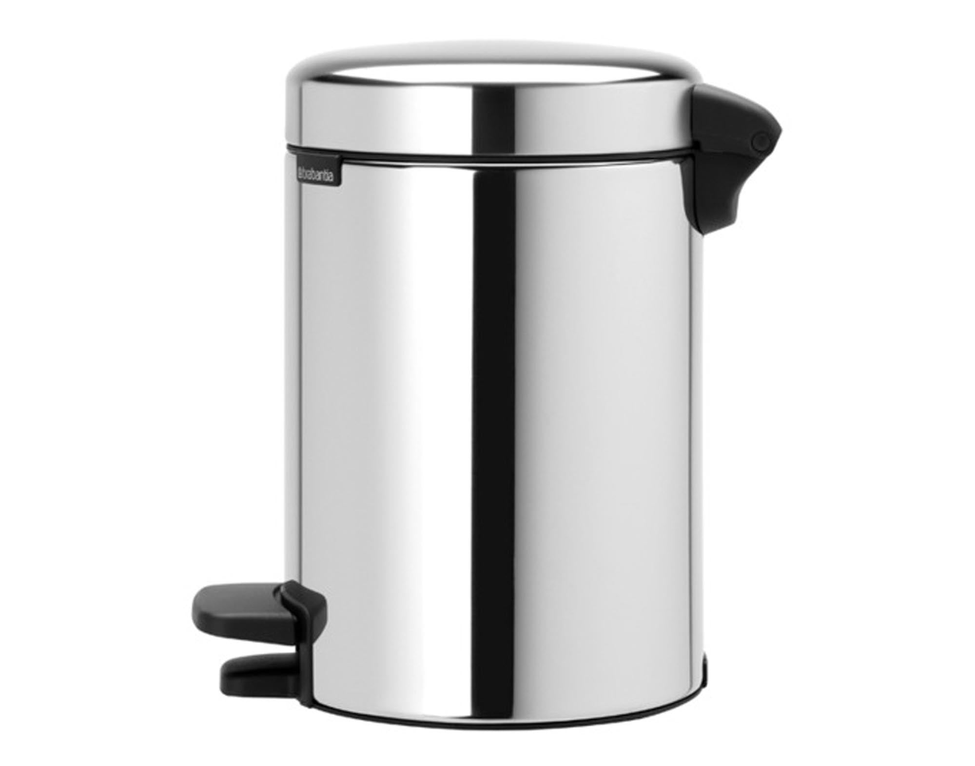BRABANTIA Treteimer NewIcon brilliant steel 3 l in  präsentiert im Onlineshop von KAQTU Design AG. Mülleimer ist von BRABANTIA