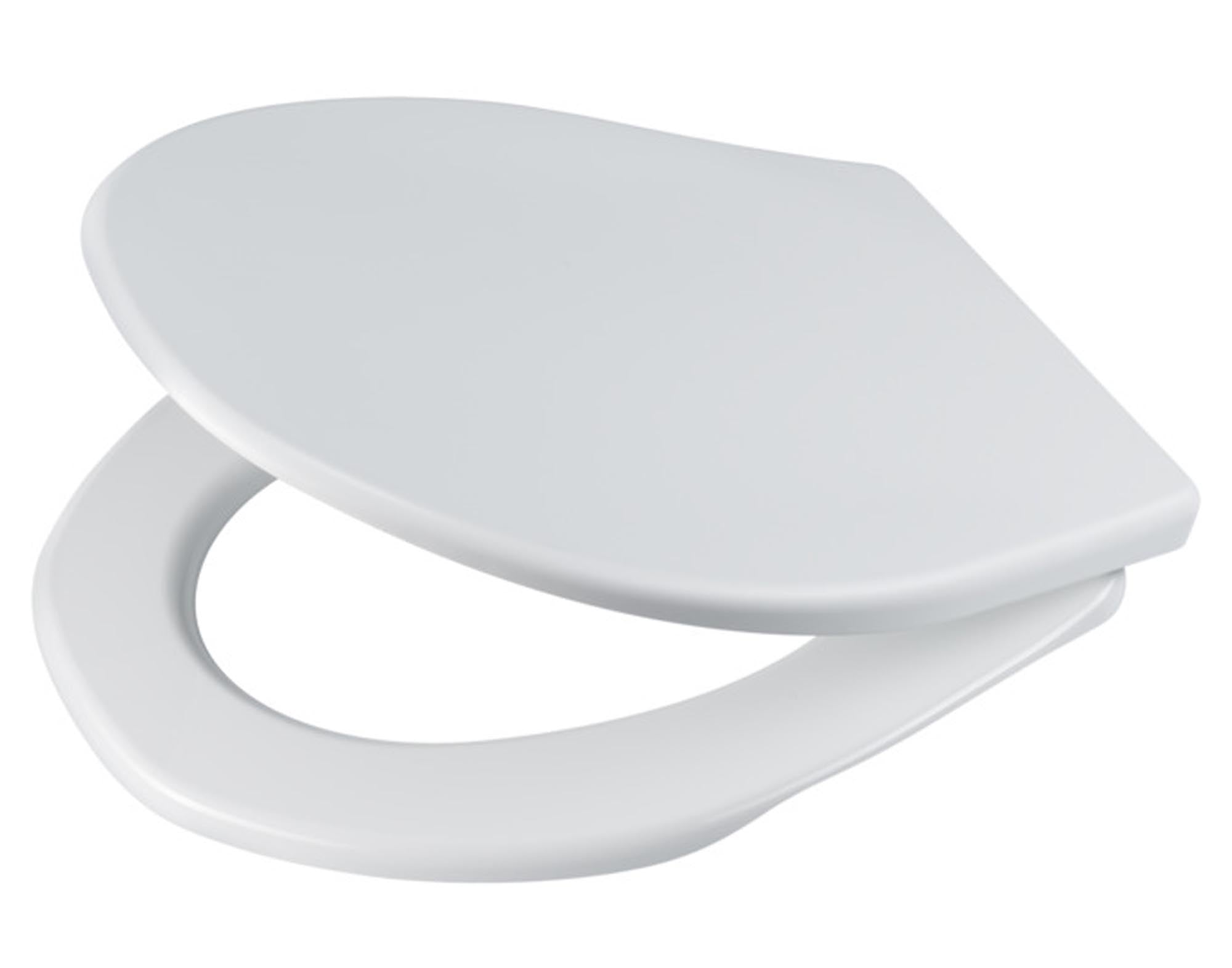 Eleganter WC-Sitz Neolux Profi: robustes Duroplast, Soft-Close, antibakteriell, leicht, universell passend. Perfekt für Ihr Bad.