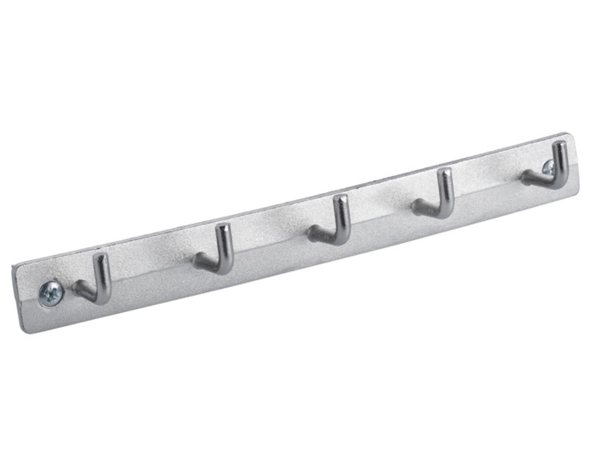 DIAQUA Hakenleiste mit 5 Haken chrom 18 cm in  präsentiert im Onlineshop von KAQTU Design AG. Garderobe ist von DIAQUA