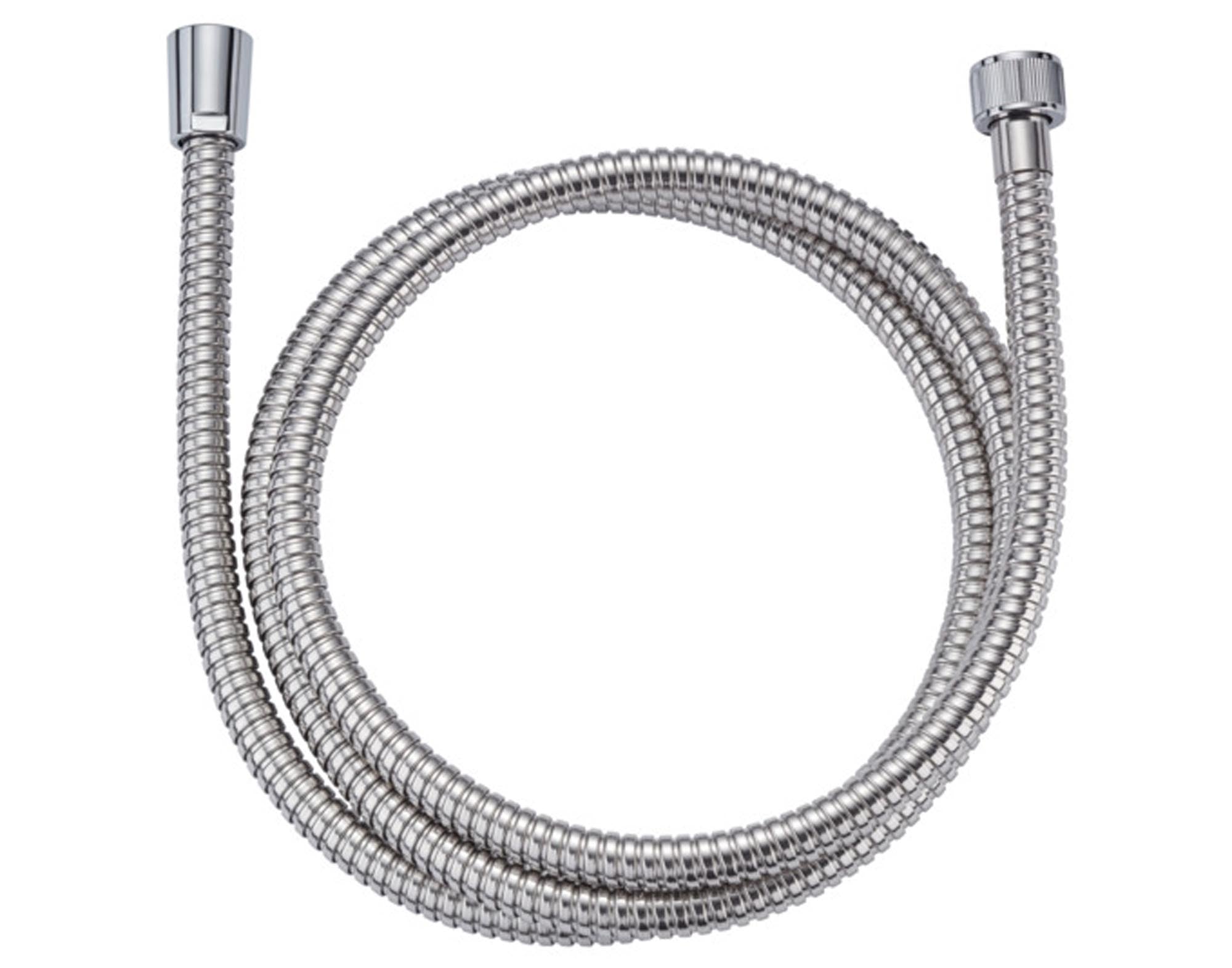 Hochwertiger DIAQUA Brauseschlauch: 150 cm, robustes Metall, rostfrei, flexibel, 1/2" Anschluss, stilvolles Design.