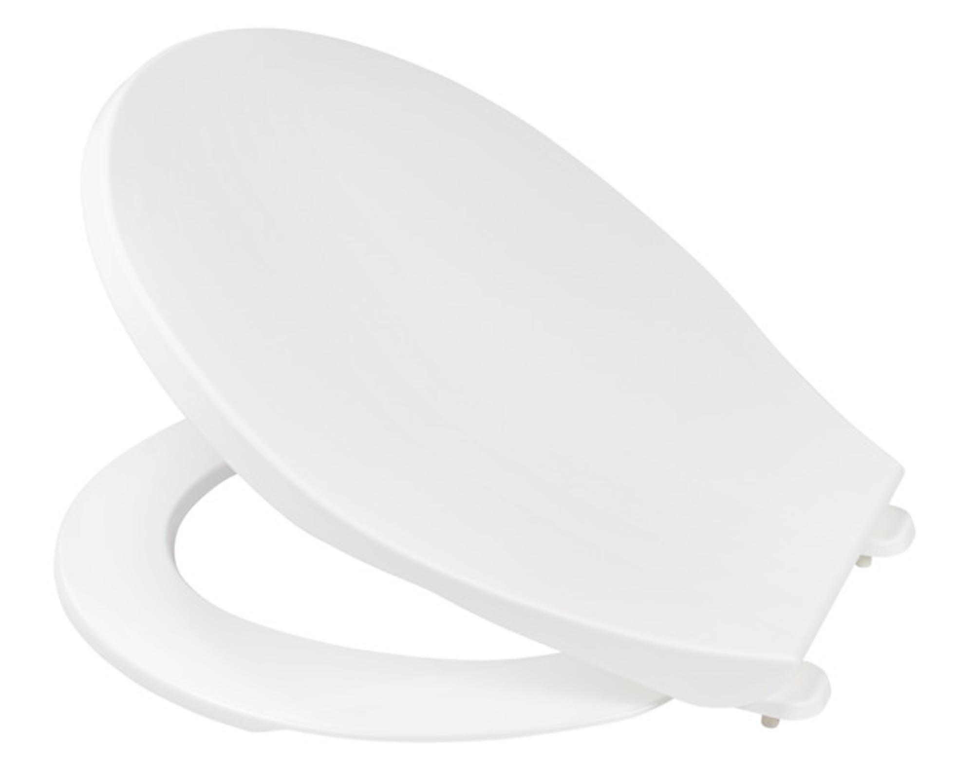 Eleganter DIAQUA Neosit WC Sitz: Robustes Duroplast, antibakteriell, Soft-Close, einfache Montage, universelle Passform.
