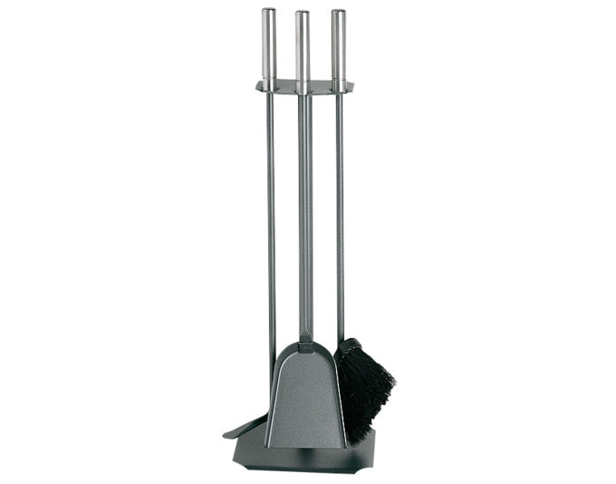 LIENBACHER Cheminéegarnitur 3-teilig Inox anthrazit in  präsentiert im Onlineshop von KAQTU Design AG. Haushaltswaren ist von LIENBACHER