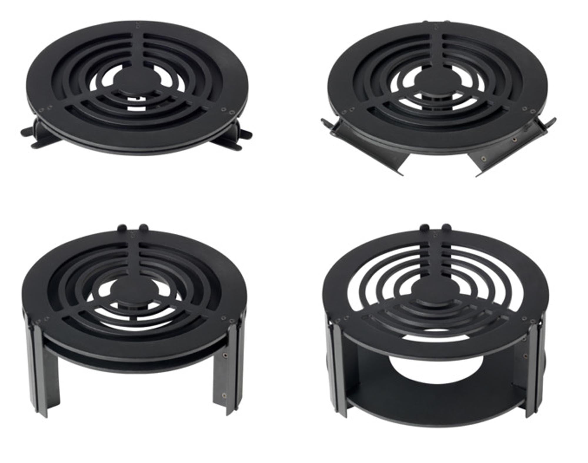 STÖCKLI Rechaud klappbar schwarz ø 20 cm