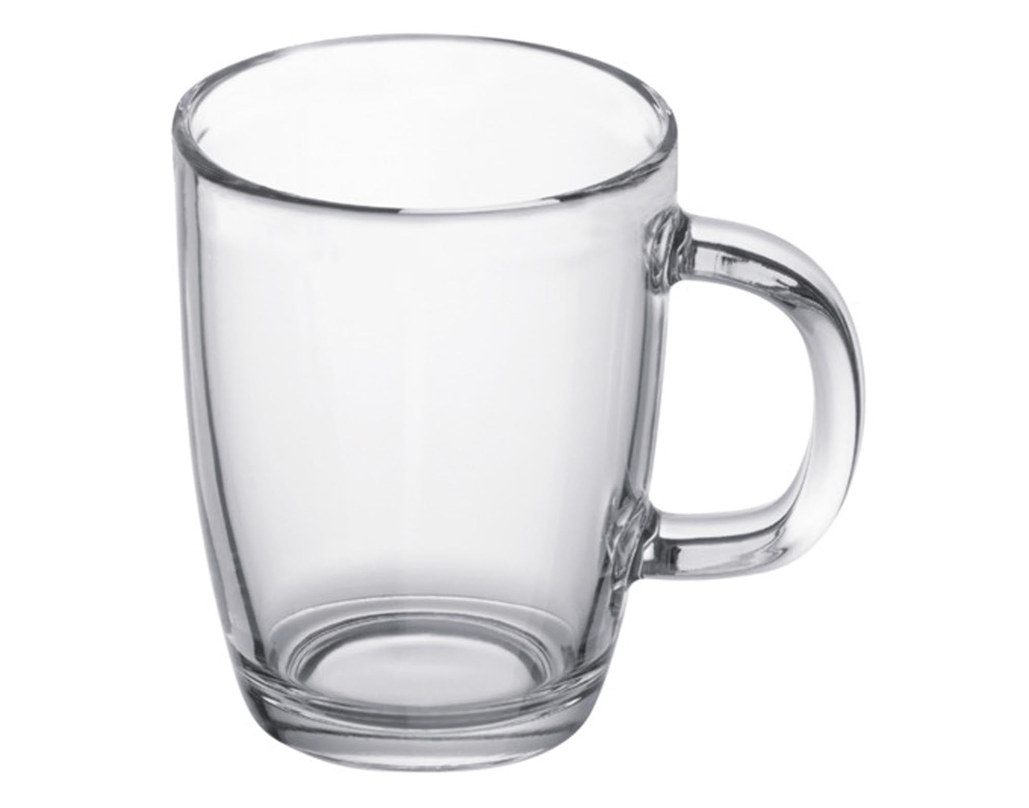 Elegante BODUM Bistro Tasse aus Borosilikatglas, 0,35 l, doppelwandig, hitzebeständig, ideal für Kaffee & Tee.
