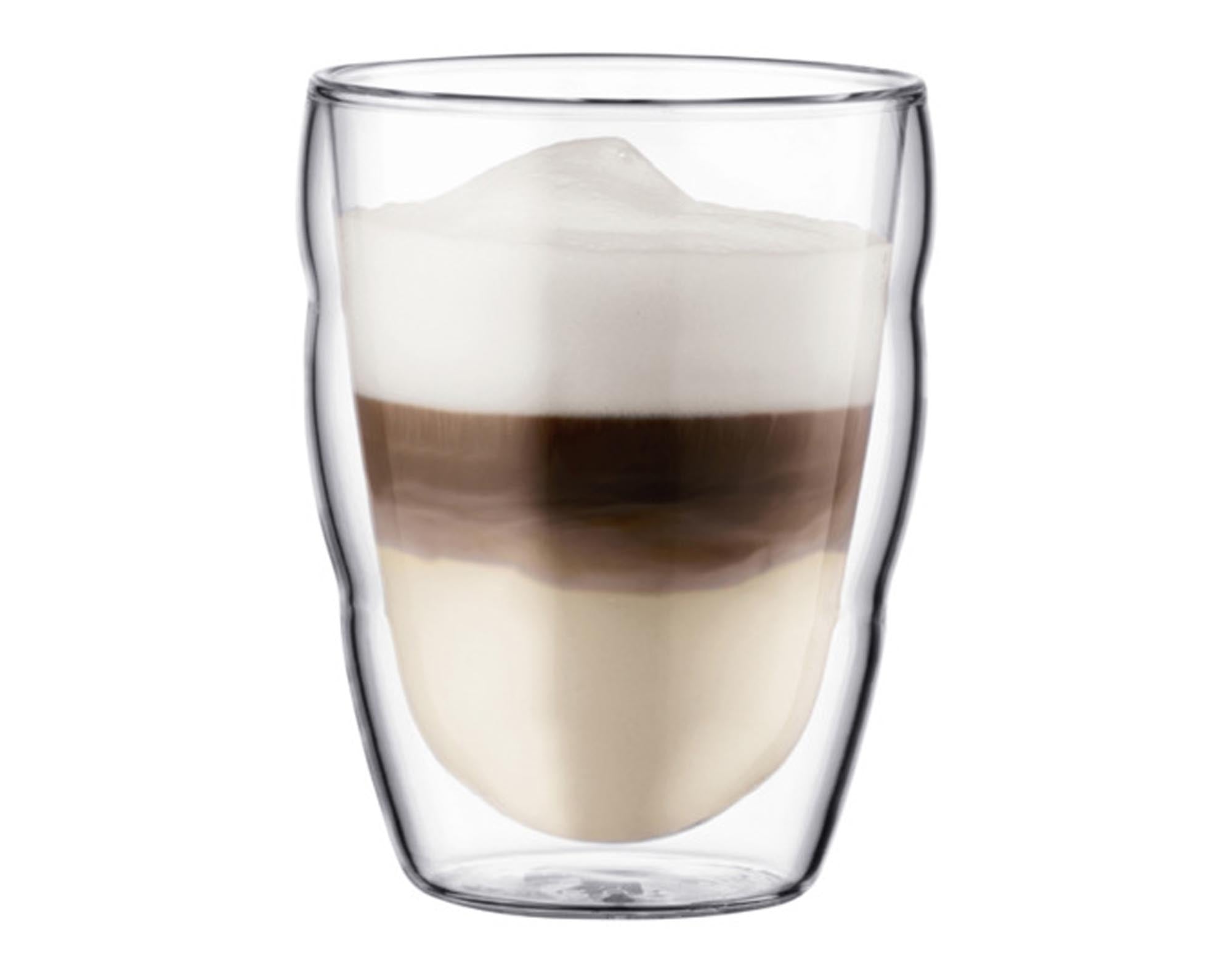 <tc>BODUM</tc> Pilatus double-walled drinking glass, 2 pieces, 0.25 l