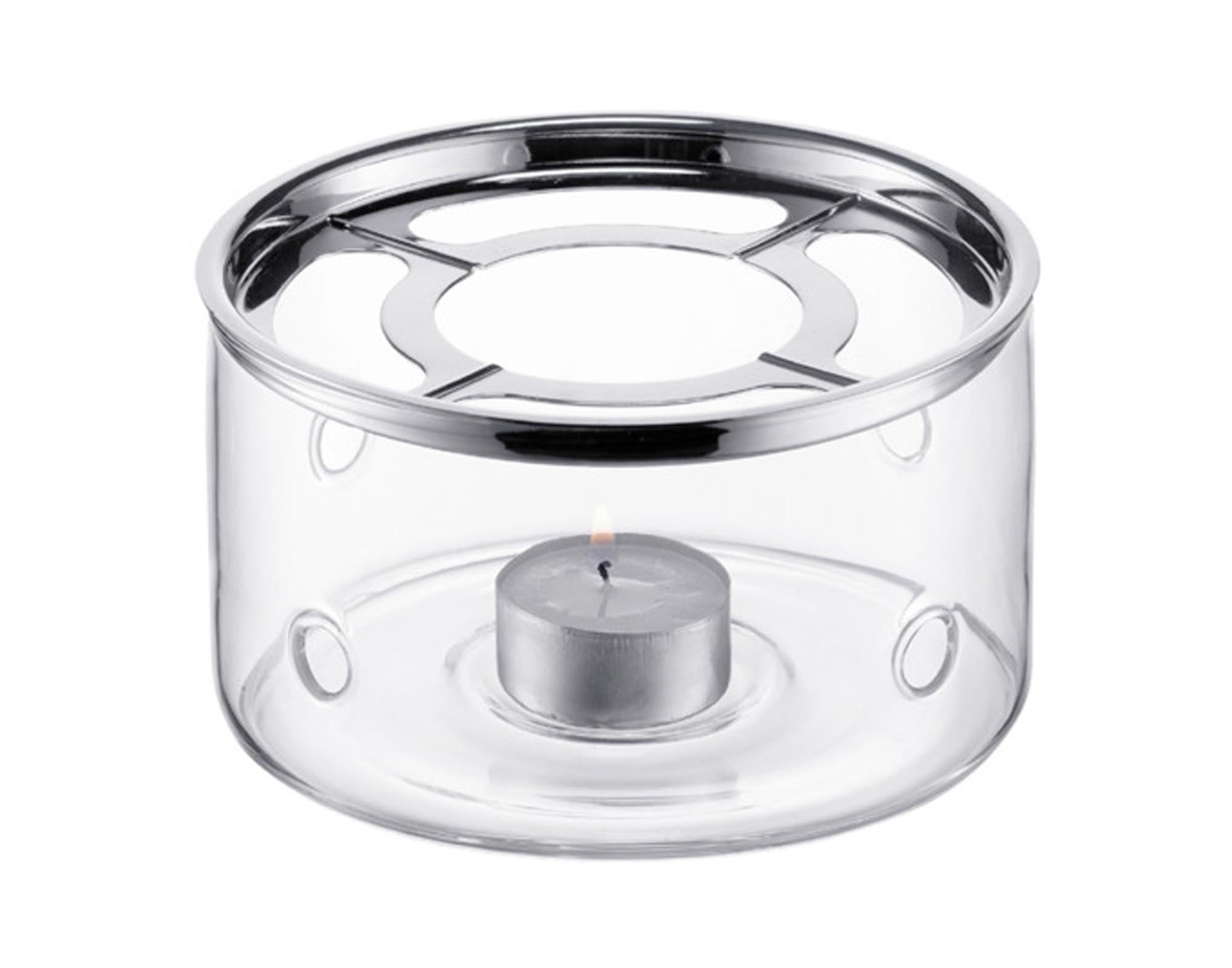 Elegantes BODUM Rechaud Bistro ø 13.5 cm: Hochwertiger Edelstahl, ideal für Fondue & Raclette, stilvoll & funktional.