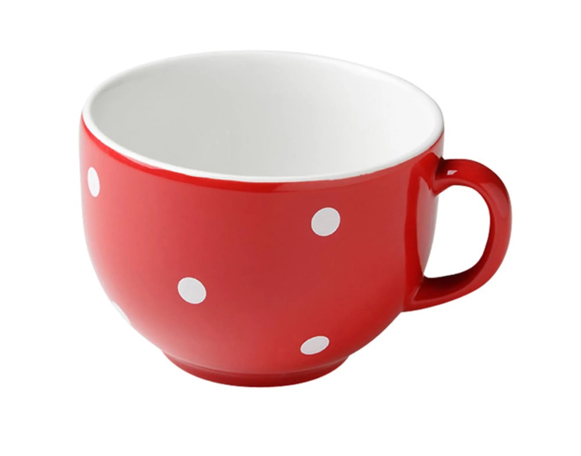 Jumbotasse Heidi 0.5 l von RÖSSLER: Elegantes Design, hochwertiges Porzellan, spülmaschinenfest, ideal für Kaffeeliebhaber.