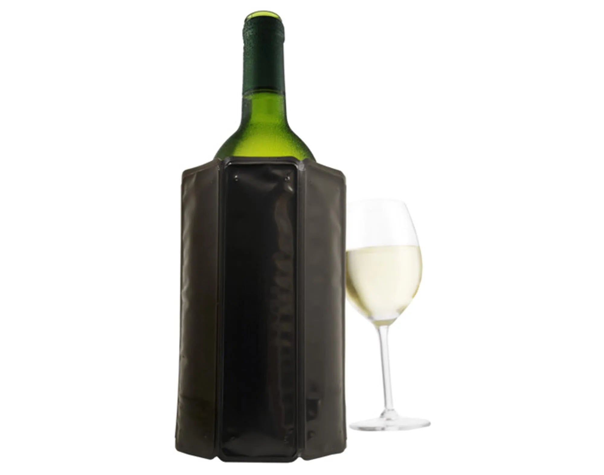 VACU VIN Kühlmanschette Rapid Ice schwarz in  präsentiert im Onlineshop von KAQTU Design AG. Barzubehör ist von VACUVIN