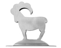 <tc><tc>STEINLIN</tc></tc> Napkin holder Capricorn Inox 10.5x12.5 cm
