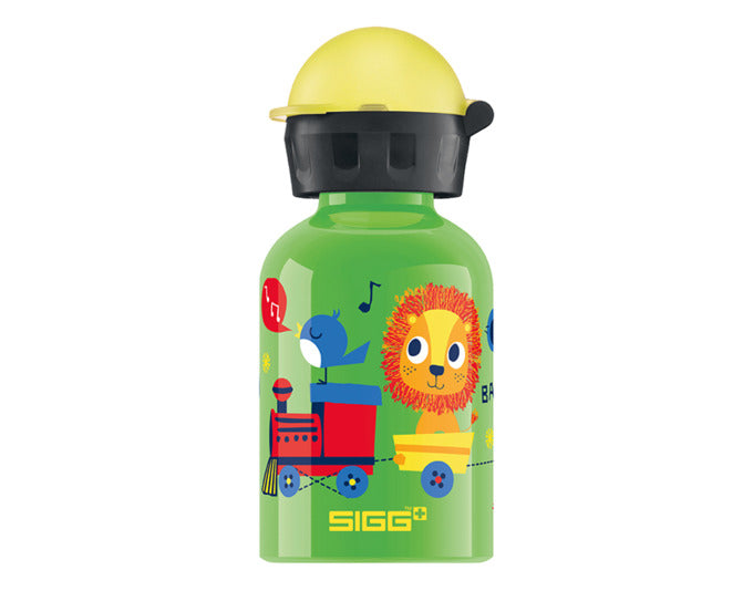 Trinkflasche Kids Bottle Jungle Train 0.3 l in  präsentiert im Onlineshop von KAQTU Design AG. Flasche ist von SIGG