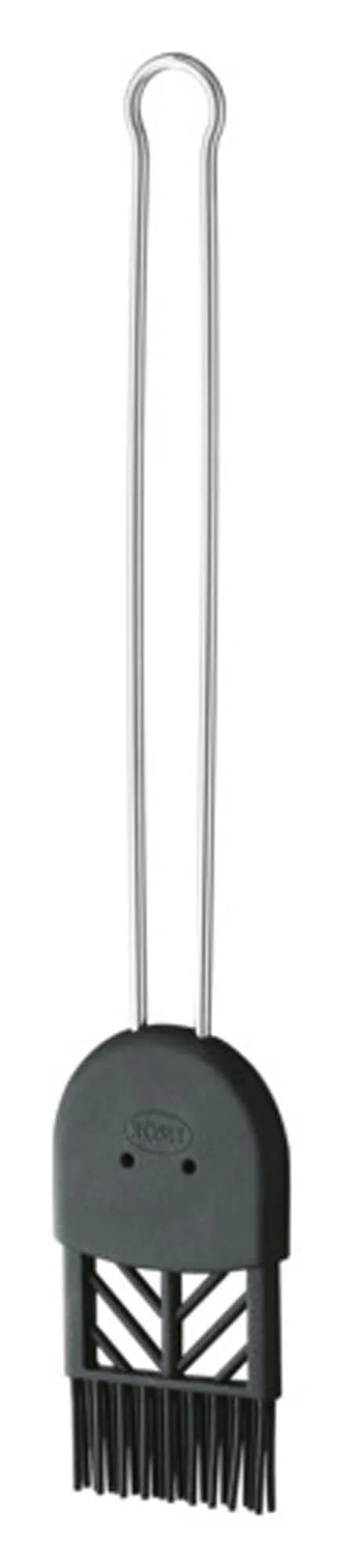 RÖSLE Backpinsel: Silikon, 26x4.5 cm, hitzebeständig, leicht zu reinigen, ideal für Ei, Butter, Glasuren. Ergonomisch, langlebig.