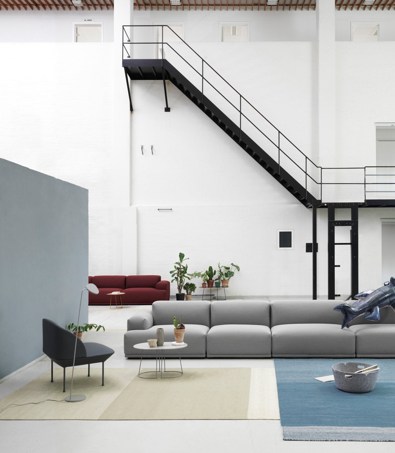 Connect 4er Sofa in Combo 1: Remix 123 präsentiert im Onlineshop von KAQTU Design AG. 4er Sofa ist von Muuto