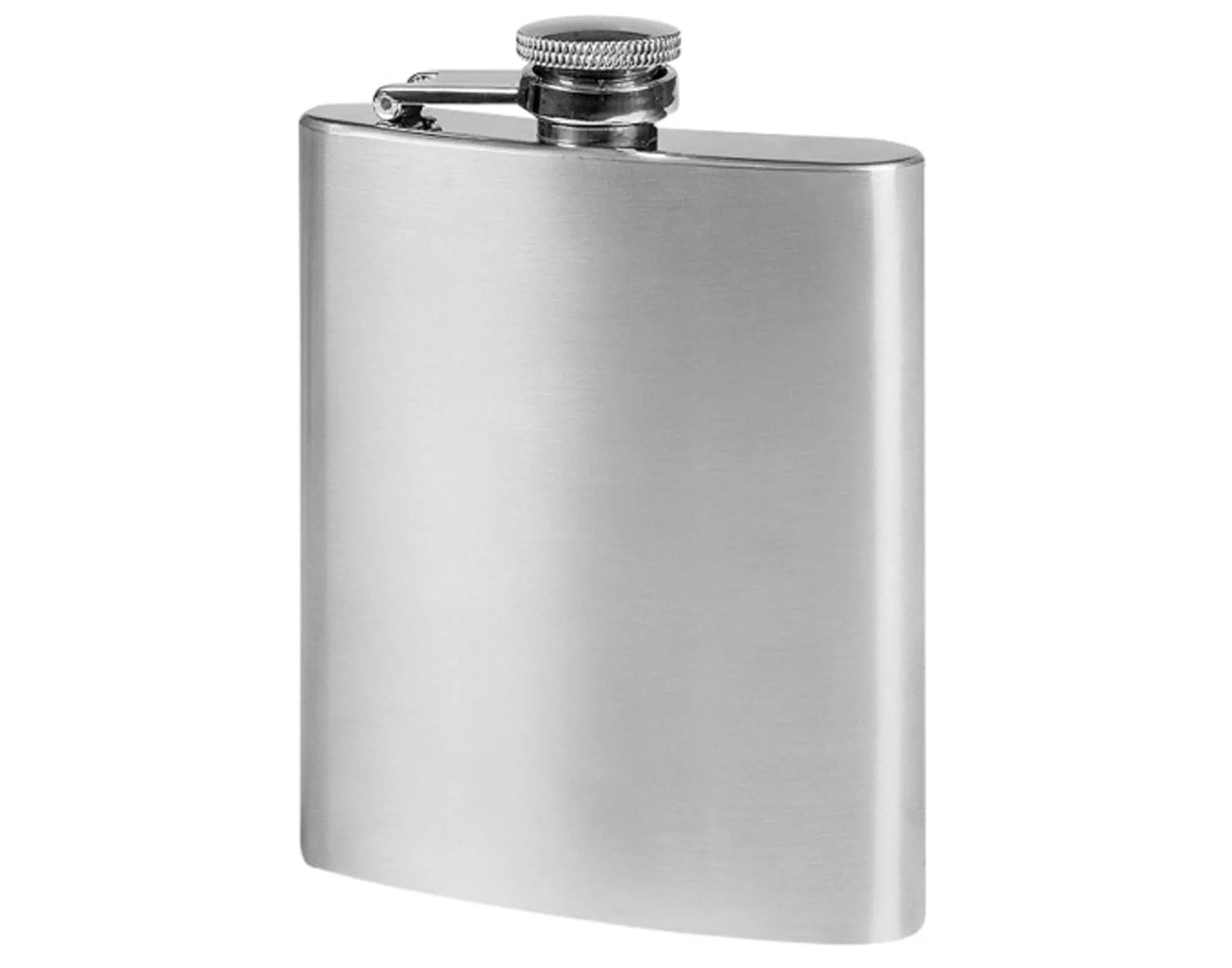 Eleganter Flachmann aus Edelstahl, 220 ml, ideal für Whisky & Rum. Perfekt für Outdoor & Barliebhaber. Langlebig & stilvoll.