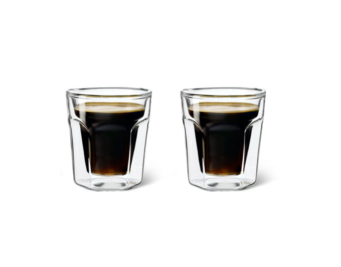 Espressoglas doppelwandig 2 Stück in  präsentiert im Onlineshop von KAQTU Design AG. Espressotassen ist von LEOPOLD